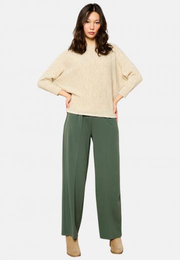 Пуловер с рукавом три четверти