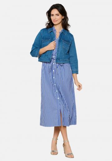 Джинсовая жилетка