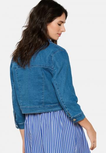 Джинсовая жилетка