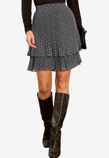 Юбка с воланами