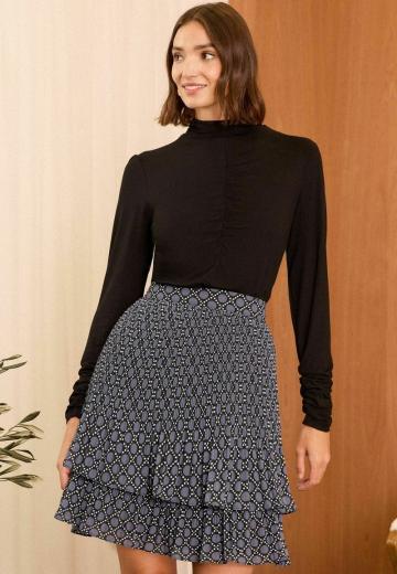 Юбка с воланами