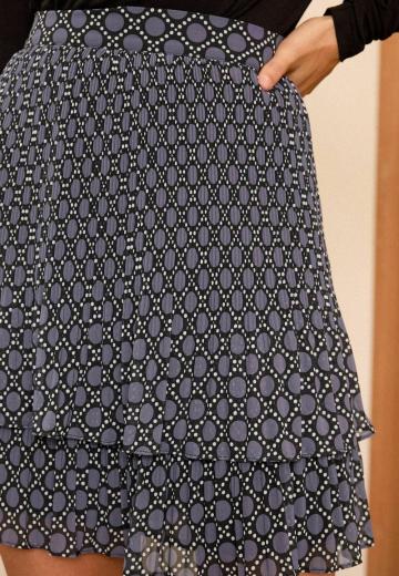 Юбка с воланами