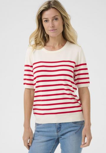 Пуловер с коротким рукавом