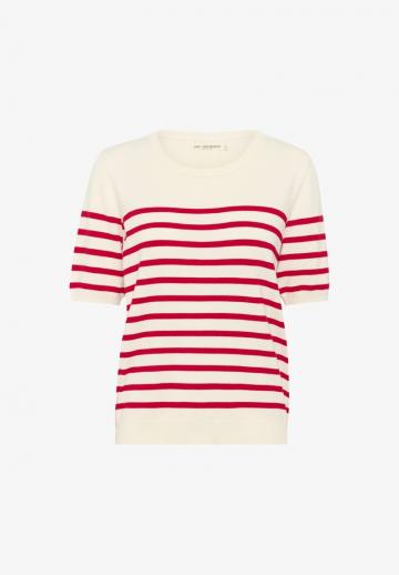 Пуловер с коротким рукавом