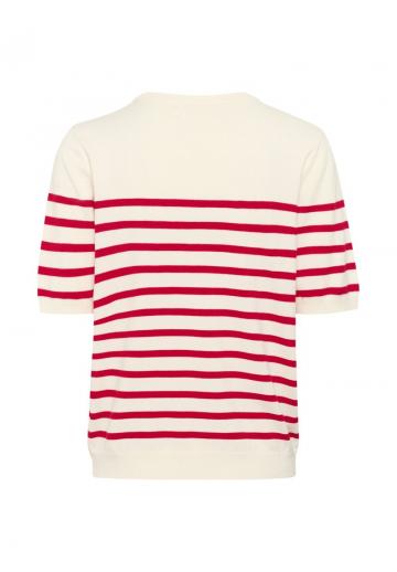 Пуловер с коротким рукавом