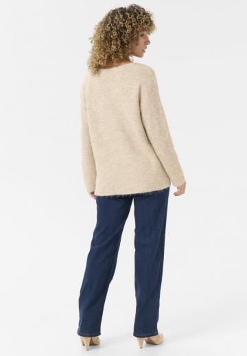 Длинный пуловер