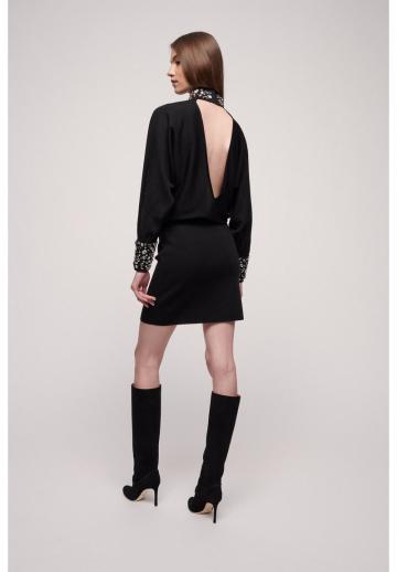 Вязаное платье