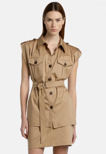 Длинный жилет