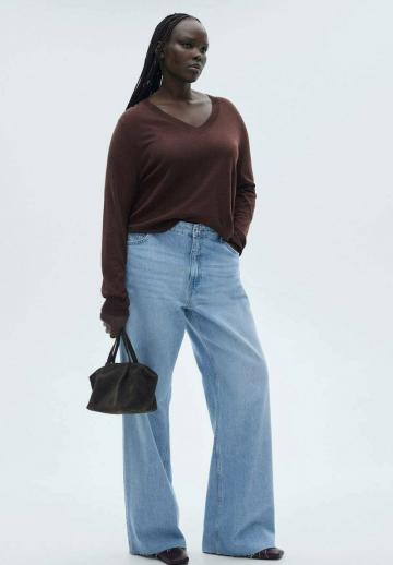 Прямые джинсы