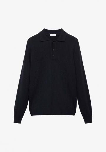 Поло с длинным рукавом