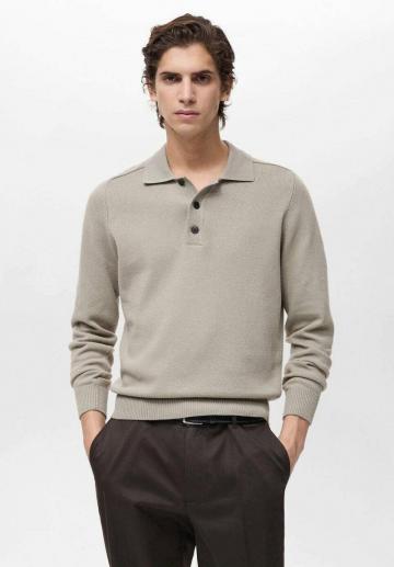 Поло с длинным рукавом