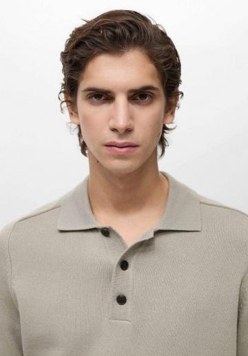 Поло с длинным рукавом