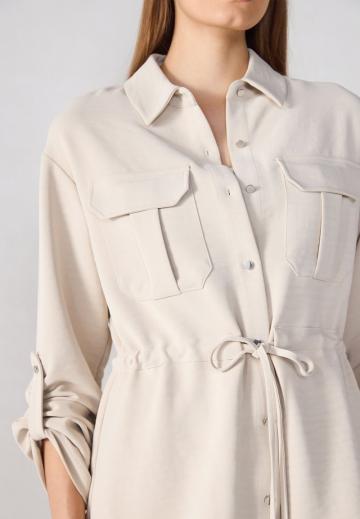 Куртка с накладнымит карманами