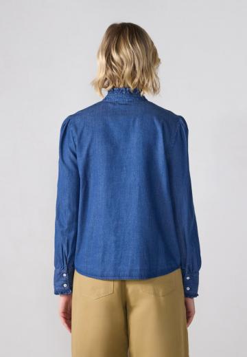 Джинсовая блузка