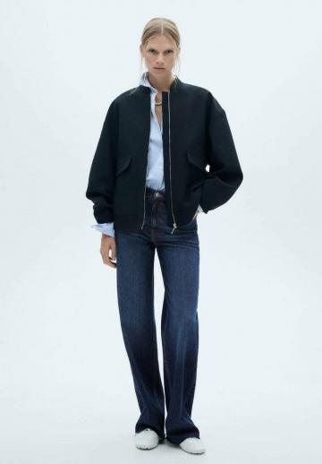 Прямые джинсы