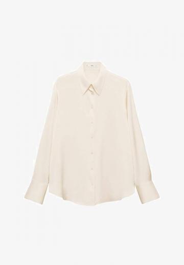 Атласная блузка