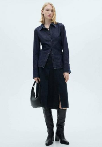 Джинсовая блузка