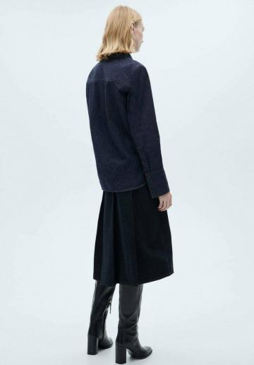 Джинсовая блузка