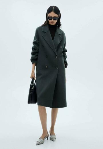 Шерстяное пальто