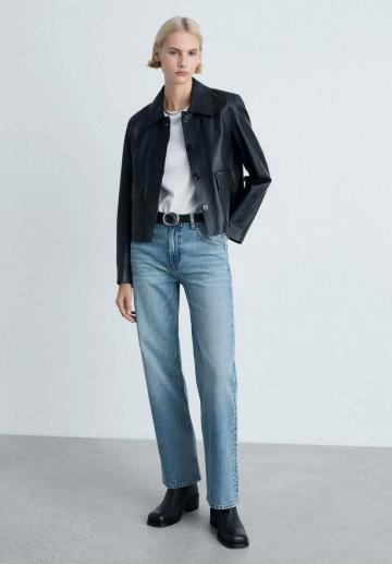 Прямые джинсы