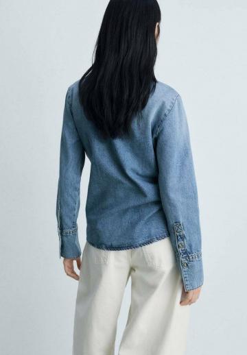 Джинсовая блузка