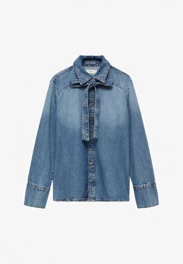 Джинсовая блузка