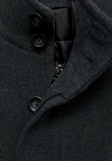 Шерстяное пальто