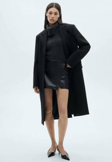 Кожаная юбка