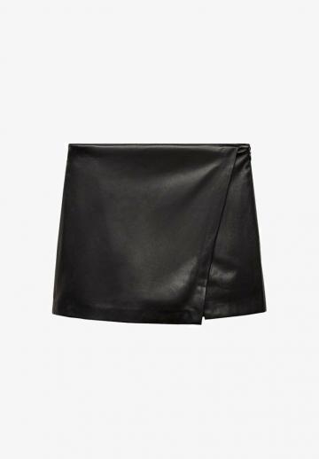 Кожаная юбка