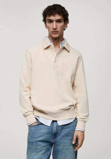 Поло с длинным рукавом