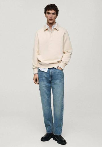 Поло с длинным рукавом