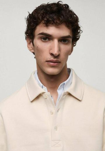 Поло с длинным рукавом