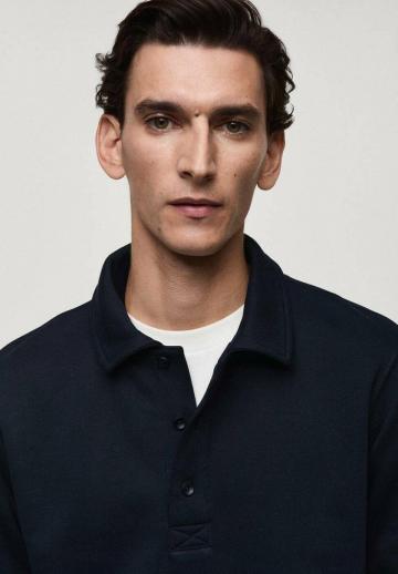 Поло с длинным рукавом