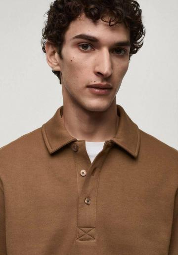 Поло с длинным рукавом