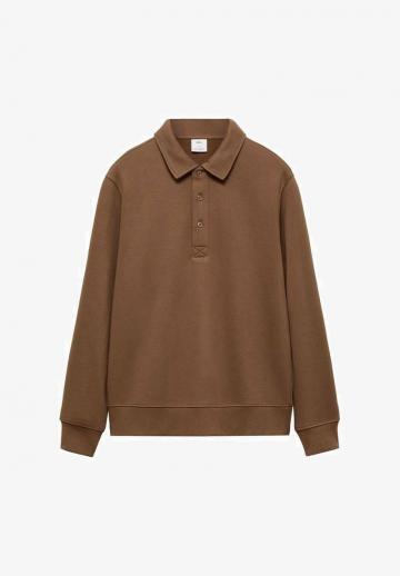 Поло с длинным рукавом