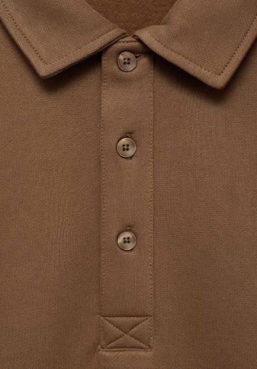 Поло с длинным рукавом