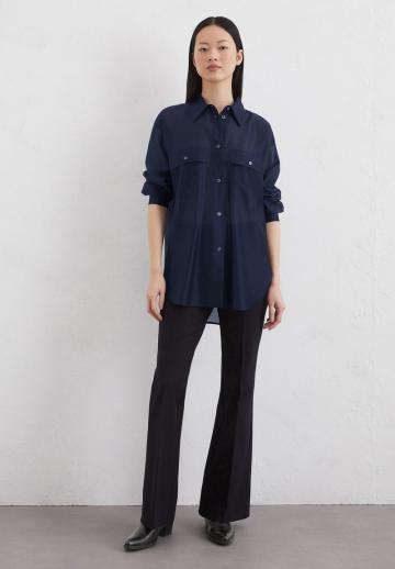 Длинная блузка