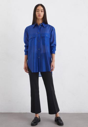 Длинная блузка