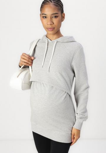 Пуловер с капюшоном