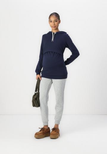 Пуловер с капюшоном