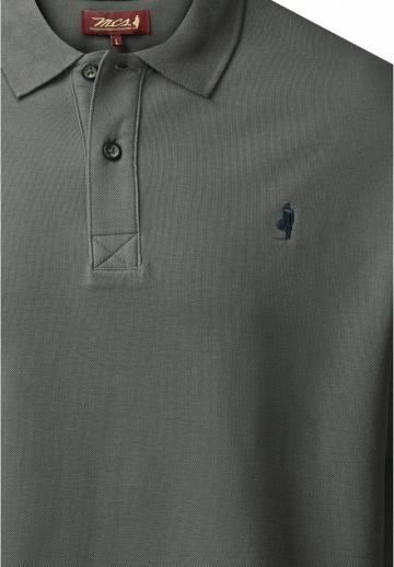 Поло с длинным рукавом