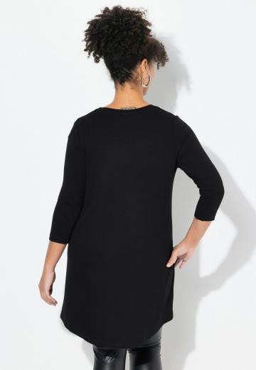 Длинный пуловер