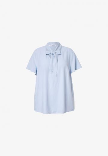 Атласная блузка