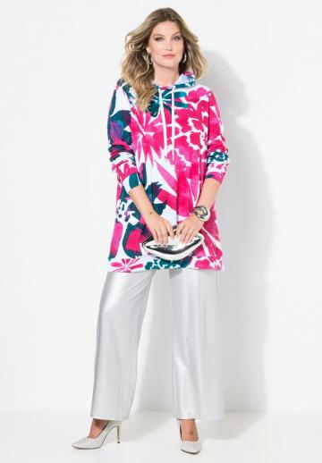 Пуловер с капюшоном