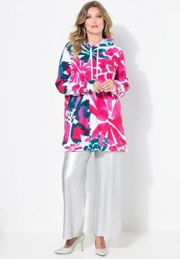 Пуловер с капюшоном