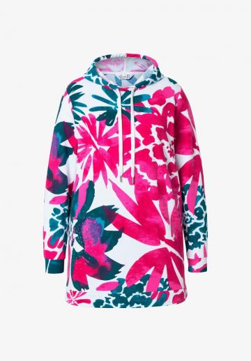 Пуловер с капюшоном