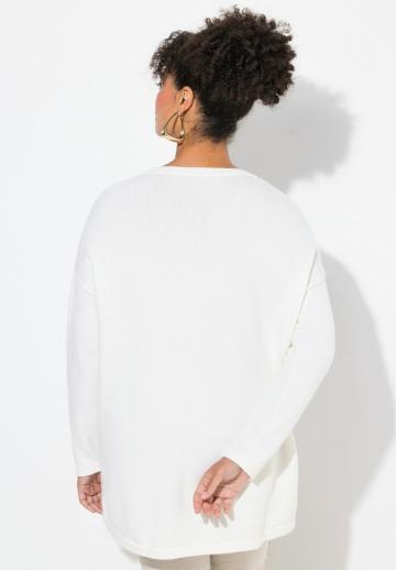 Длинный пуловер