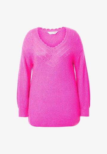 Длинный пуловер