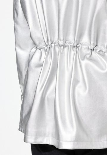 Пальто из искусственной кожи