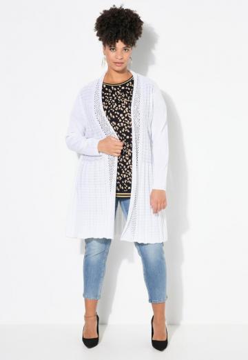 Длинный жилет